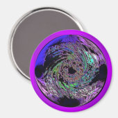 Abstracte folie magneet (Voorkant / Achterkant)