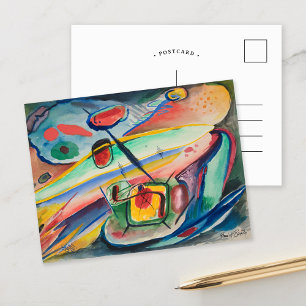 Abstracte formulieren   Rudolf Bauer Briefkaart