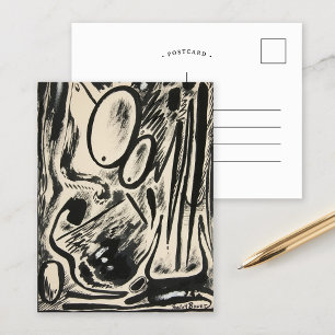 Abstracte formulieren Rudolf Bauer Briefkaart