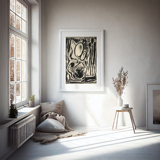 Abstracte formulieren | Rudolf Bauer Poster