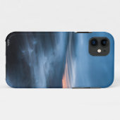 abstracte foto van array, blauw Case-Mate iPhone case (Achterkant (horizontaal))