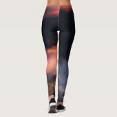 Abstracte fotolegering leggings (Achterkant)