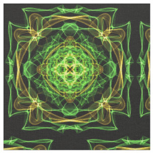 abstracte fractal patroon stof