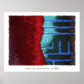 Abstracte Fractal Series #0329 Poster