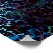 Abstracte fractale achtergrond - computergegeneree poster (Hoek)