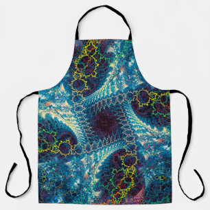 Abstracte fractale achtergrond - computergegeneree schort