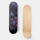 Abstracte fractale bloem. skateboard (Voorkant)