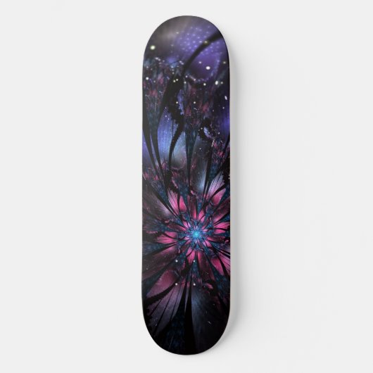 Abstracte fractale bloem. skateboard (Voorkant)