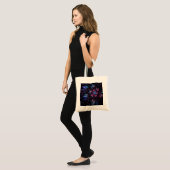 Abstracte fractale bloem. tote bag (Voorkant (model))
