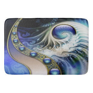 Abstracte Fractale Fantasie Badmat
