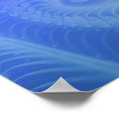 Abstracte fractale fantasie poster (Hoek)