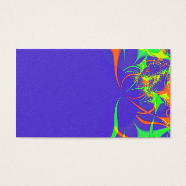 Abstracte fractale kaart (Voorkant)