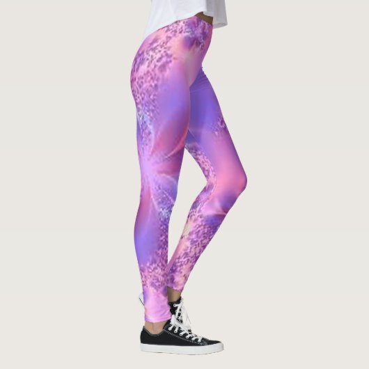 Abstracte fractale Leggings (Rechts)