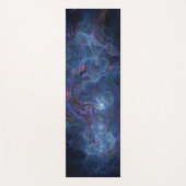 Abstracte fractale nevel en geometrische morf yogamat (Voorkant)