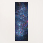 Abstracte fractale nevel en geometrische morf yogamat (Achterkant)