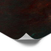 Abstracte fractale patronen en vormen. Infinite un Poster (Hoek)
