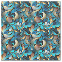 Abstracte fractale patroonstof