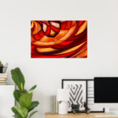 Abstracte fractale Posters Afdrukken (Thuiskantoor)