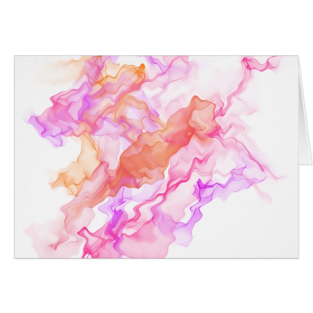 Abstracte fractale rook (Voorkant Horizontaal)