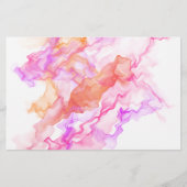 Abstracte fractale rook briefpapier (Voorkant)