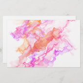 Abstracte fractale rook briefpapier (Voorkant / Achterkant)