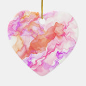 Abstracte fractale rook keramisch ornament (Achterkant)