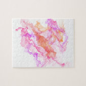 Abstracte fractale rook legpuzzel (Horizontaal)