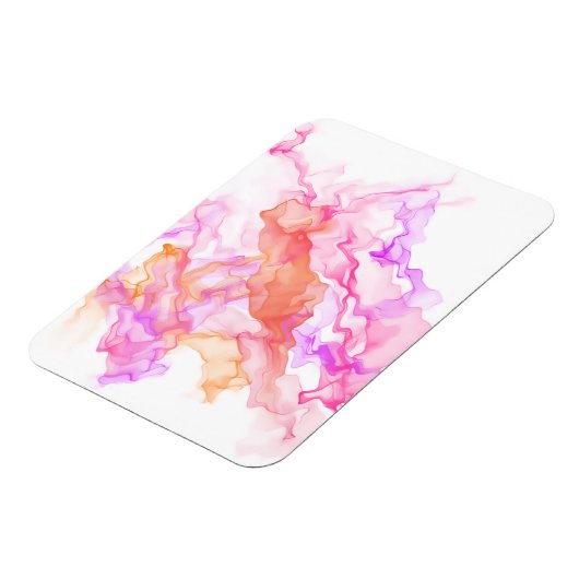 Abstracte fractale rook magneet (Linkerzijde)