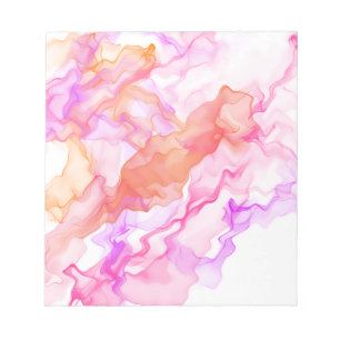 Abstracte fractale rook notitieblok