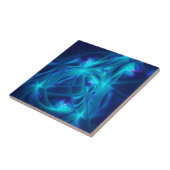 Abstracte fractale spatie met gereduceerde ruimte tegeltje (Zijkant)