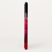 ABSTRACTE FRACTASWIRLS IN PAARSE PINKROOD Case-Mate iPhone CASE (Achterkant / rechts)