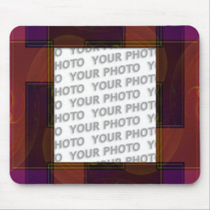 Abstracte frame ARTs 3 + jouw foto Muismat