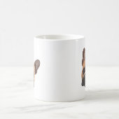 Abstracte Franse Bulldog Coffee Mok (Center)