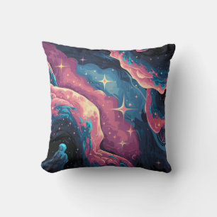 Abstracte Galaxy Stars en Nebulae Sierkussen