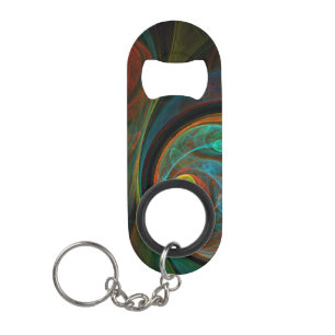 Abstracte geboorte mini flessenopener