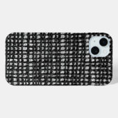 Abstracte gebreide textuur Case-Mate iPhone case (Achterkant (horizontaal))
