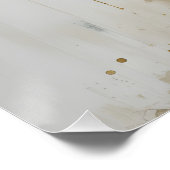 Abstracte gedraaide boom perfect poster (Hoek)