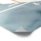 Abstracte geest poster (Hoek)