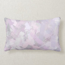 Abstracte gekleurde penseelstreken, structuur kussen