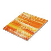 Abstracte gele achtergrond vanaf waterverf tegeltje (Zijkant)