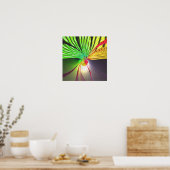 Abstracte geometrie 1.1a poster (Keuken)
