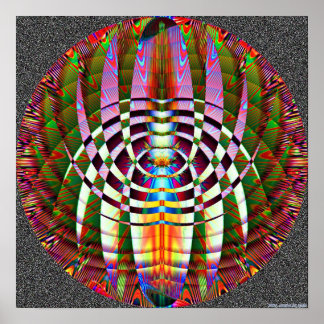 Abstracte geometrie 3.2b poster