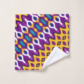 Abstracte geometrie bad handdoek (Wasdoekje)
