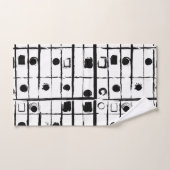 abstracte geometrie handdoek (Handdoek)