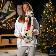 Abstracte geometrie met rode en zwarte accenten