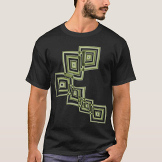 Abstracte geometrie t-shirt