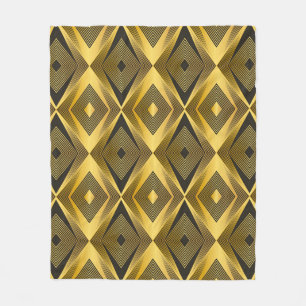 Abstracte geometrische achtergrond. Art Deco. Fleece Deken