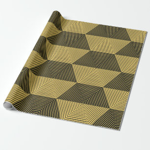 Abstracte geometrische achtergrond. Hexagonal mesh Cadeaupapier