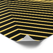 Abstracte geometrische achtergrond. Hexagonal mesh Poster (Hoek)