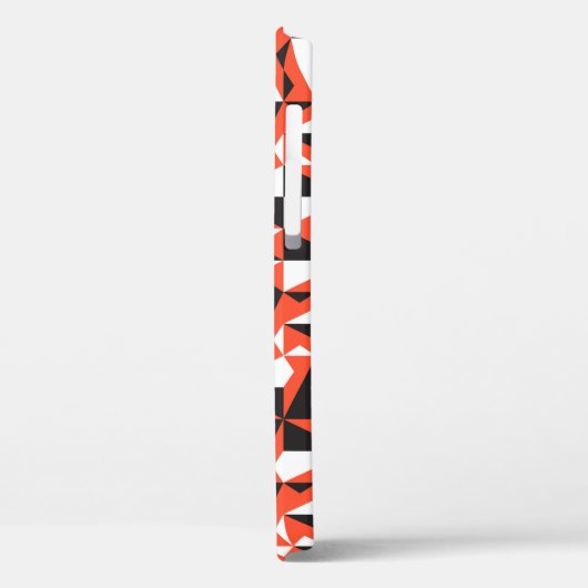 Abstracte geometrische borstel: patroon Case-Mate iPhone case (Achterkant / Links)